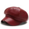 leather-wine-red